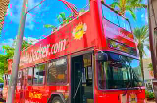 Miami: Hop-On/Hop-Off-Bus-Tour mit Bootstour