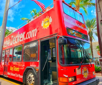 Miami: Tour de ônibus hop-on hop-off com cruzeiro de barco