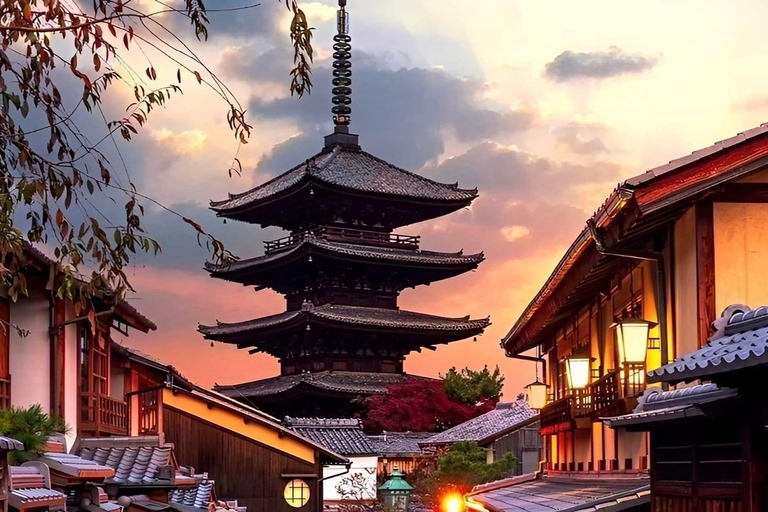 Heldags privat dagsutflykt till Kyoto med engelsktalande chaufförKyoto heldags privat dagsutflykt med engelsktalande chaufför