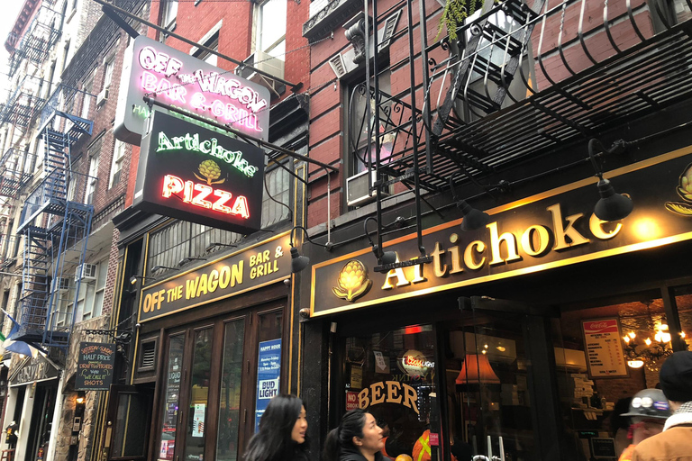 Tour de pizza, cerveza e historia de Nueva York