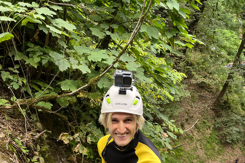 Baku: Shirhal Waterfall Canyoning Adventure with Lunch