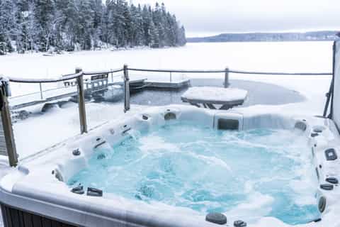 Rovaniemi: Arctic Sauna and Hot Tub with Northern Lights