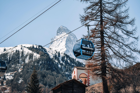 From Zermatt: Testa Grigia Cable Car Ticket