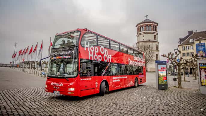 tour de düsseldorf en autobús turístico