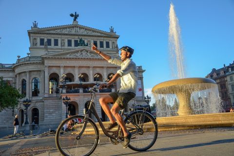 Francoforte: tour guidato in bicicletta