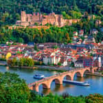 Da Francoforte: Heidelberg, Castello e centro storico tour guidato della città