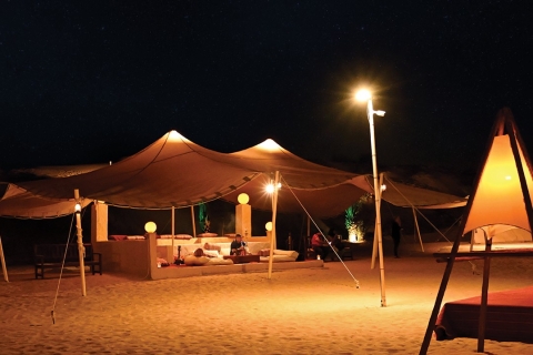 Dubai: Woestijn Caravanerai Reis met Buffet & Live ShowDubai Desert Caravanerai-diner met liveshow