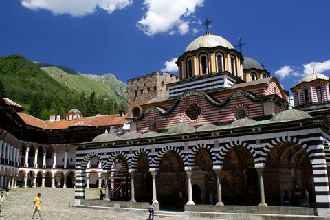 Desde Sofía: viaje autoguiado a monasterio de Rila y PlovdivExcursión autoguiada con transporte compartido