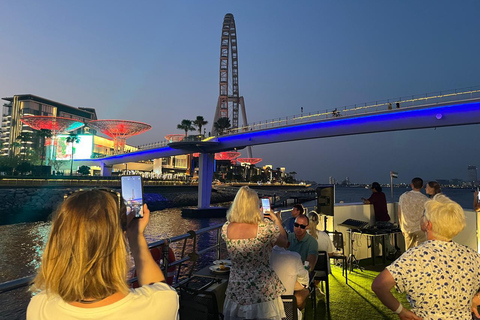 Dubai Marina Dinner Cruise with Buffet & Live Entertainment