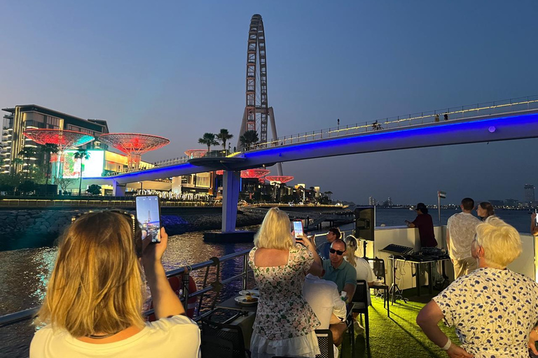 Dubai Marina Dinner Cruise with Buffet & Live Entertainment