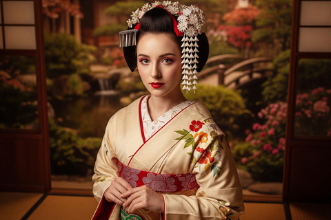 Yokohama: Japansk nagel- och hårstyling, sminkning, kimonouthyrningJapansk nagel