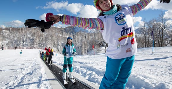 Skifahren mit Kursleiter: Vogel Ski Center ab Bled