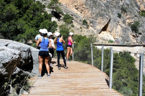 Depuis Costa del Sol : excursion privée au Caminito del ReyVisite privée de la ville de Marbella, Ronda, Antequera ou Malaga