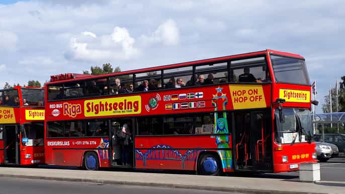 riga red bus hoponhopoff grand tour