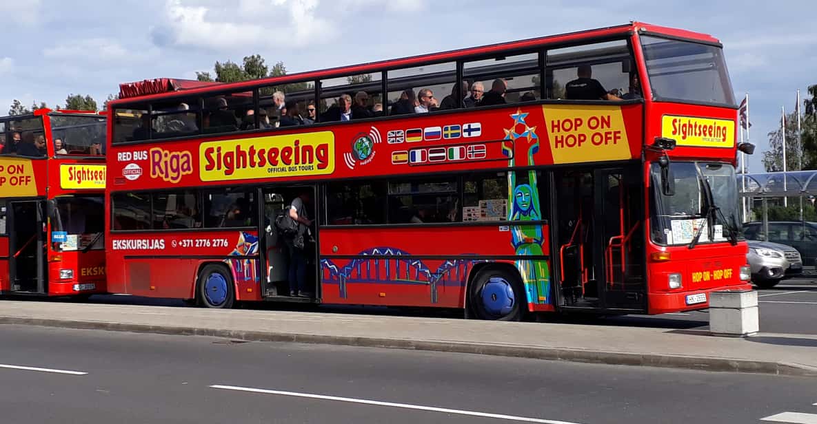 Riga: Tour im Hop-On/Hop-Off-Bus