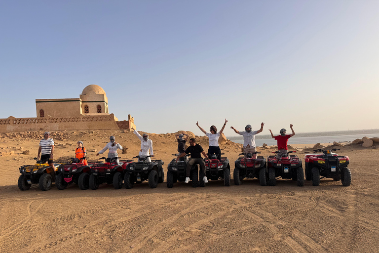 Fayoum: Qarun Sahara Safari With( ATV ) Quad bike From Cairo Private 4 Hours Quad Included Tickets