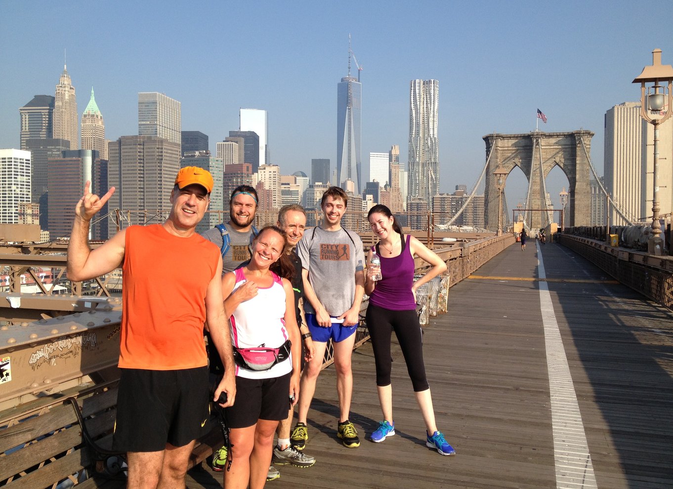 New York City Running Tour: Turen over de to broer