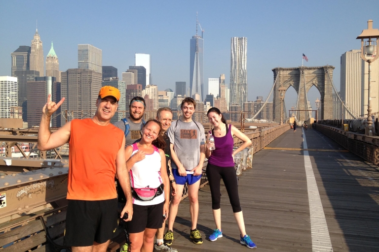 Von Manhattan: 1,5-stündige Brooklyn Bridge Running Tour