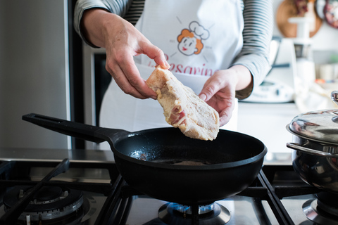 Visita al mercado de Milán y clase de cocina casera