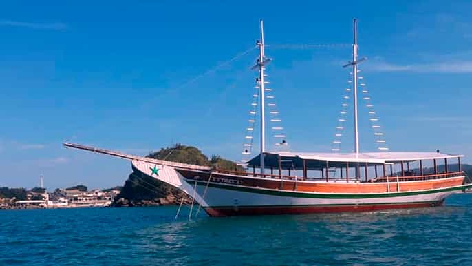 búzios 2.5hour schooner boat experience