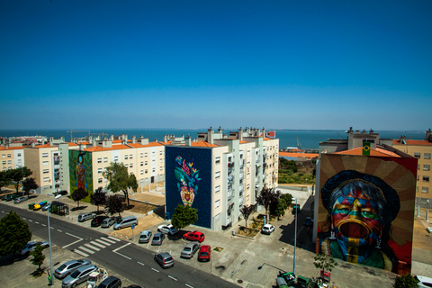 Lissabon: street art-rondleiding met tuktuk