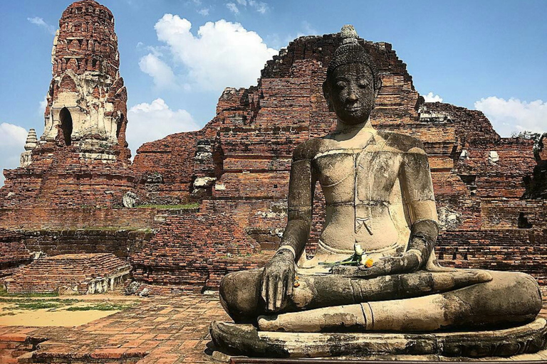 De Bangkok: excursion d'une journée au parc national d'Ayutthaya et Khao YaiParc national d'Ayutthaya et Khao Yai: visite privée