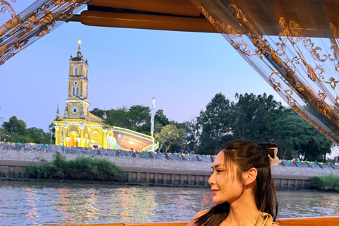 Bangkok: Ayutthaya Afternoon Tour with SunsetBoat Ride Ayutthaya Afternoon Tour with SunsetBoat Ride(Join Trip)