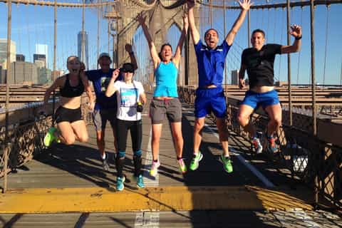 From Manhattan: 1.5-Hour Brooklyn Bridge Running Tour