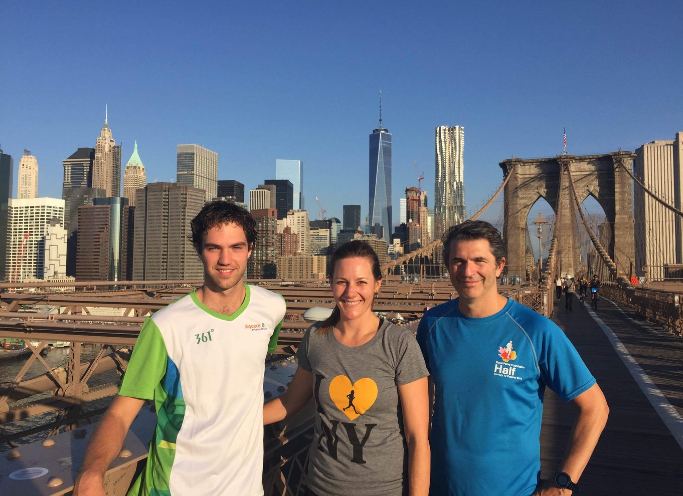 New York City Running Tour: Turen over de to broer