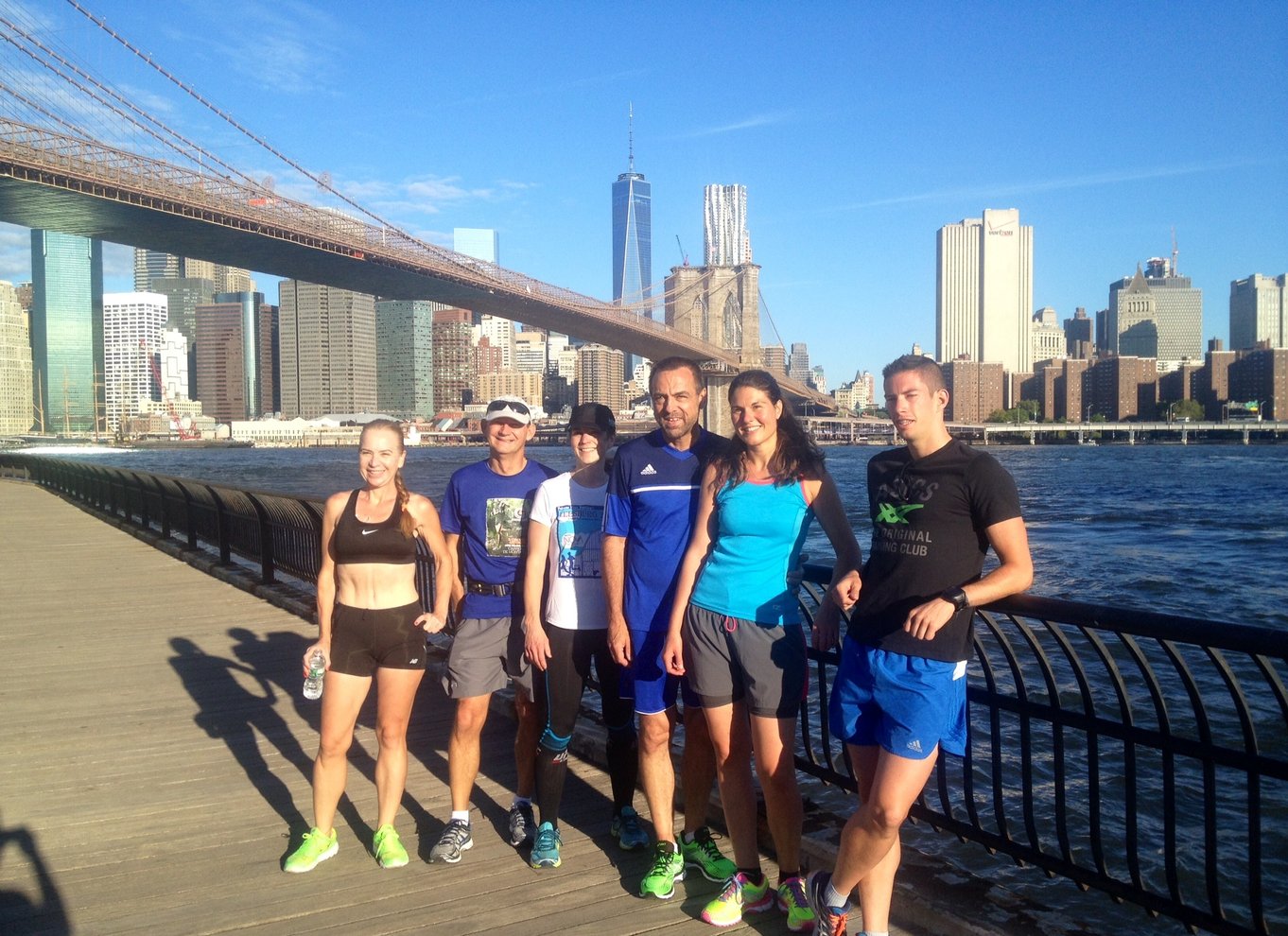 New York City Running Tour: Turen over de to broer