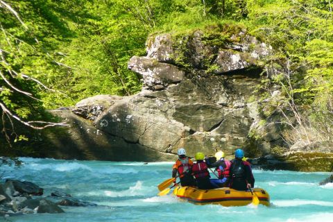 Slowenien: Halbtägige Rafting-Tour auf dem Soča-Fluss