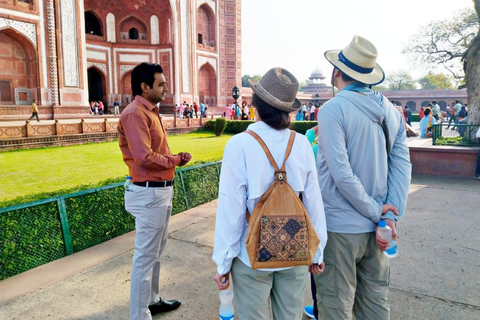 From Delhi or Agra: Taj Mahal and Fatehpur Sikri Guided Tour From Agra: Tour with AC Car, Driver, Guide & Entry fees