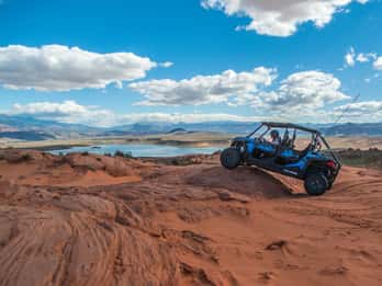 St. George: ATV-Abenteuer bei Sonnenuntergang in der Nähe des Zion-Nationalparks St. George: ATV-Abenteuer bei Sonnenuntergang in der Nähe des Zion-Nationalparks