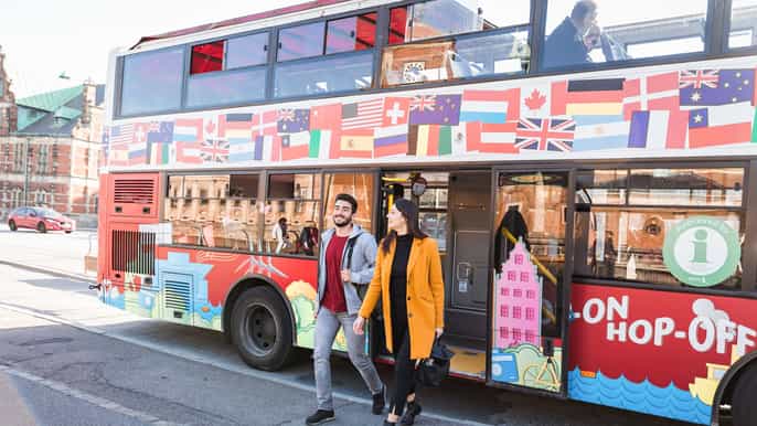 Copenhague: autobús turístico con paradas ilimitadas
