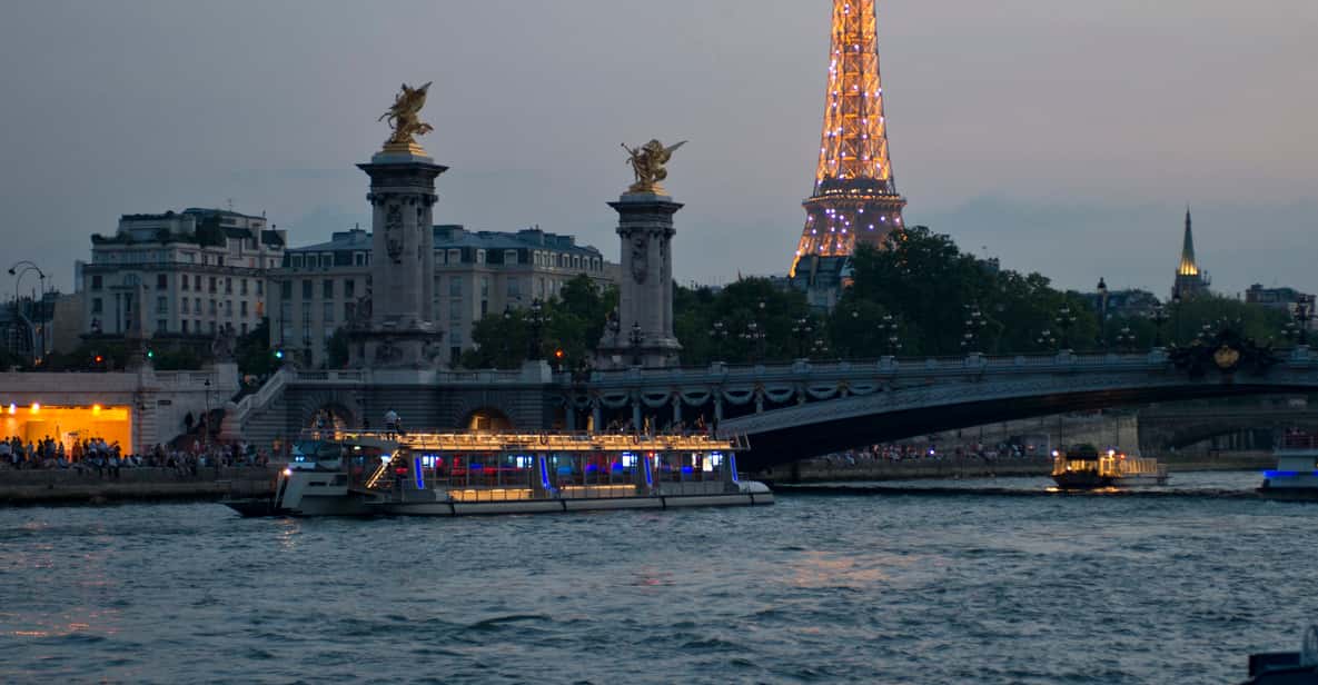 Paris: 1-Hour Illuminations River Cruise
