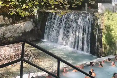 Thessaloniki: Pozar Thermal Baths & Edessa Waterfalls Trip
