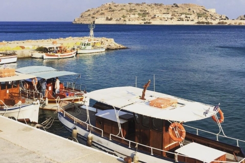 Z Heraklionu: prywatna wycieczka Agios Nikolaos i SpinalongaWycieczka na pokładzie 3-osobowej limuzyny lub pojazdu SUV