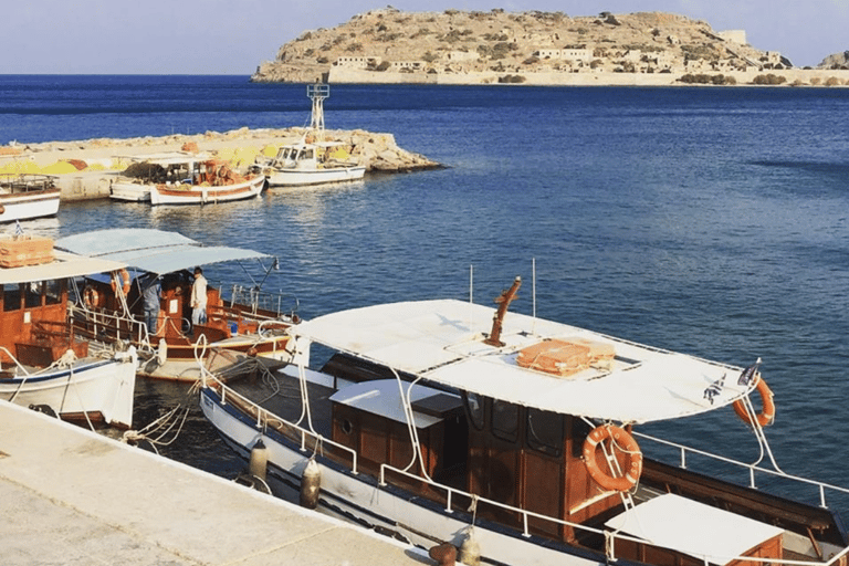 Mirabello met Spinalonga en Agios Nikolaos uit EloundaLimo 3-zits Premium Class of SUV-voertuig