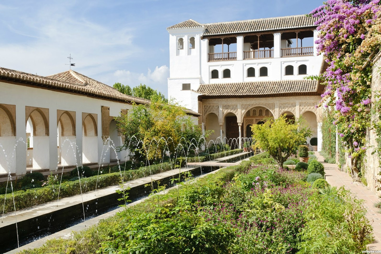 Granada: Alhambra and Generalife Gardens Guided TourGuided Tour in English