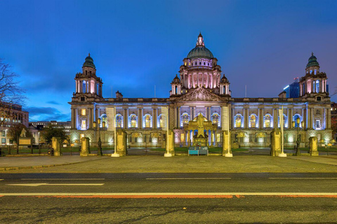 Belfast After Dark: Lights, Murals & Waterfront Views