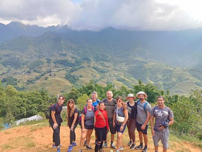 From Sapa: Guided Full-Day Trekking with Lunch and Drop-Off