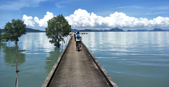 Phuket: Yao Island Radtour und Tagestour zum Strand