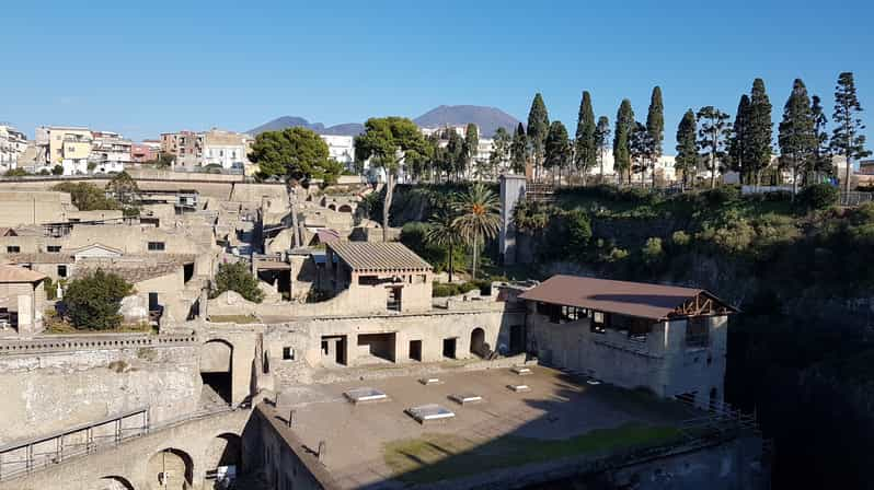 Napoli: Escursione di un giorno a Ercolano e al Vesuvio con salta la fila