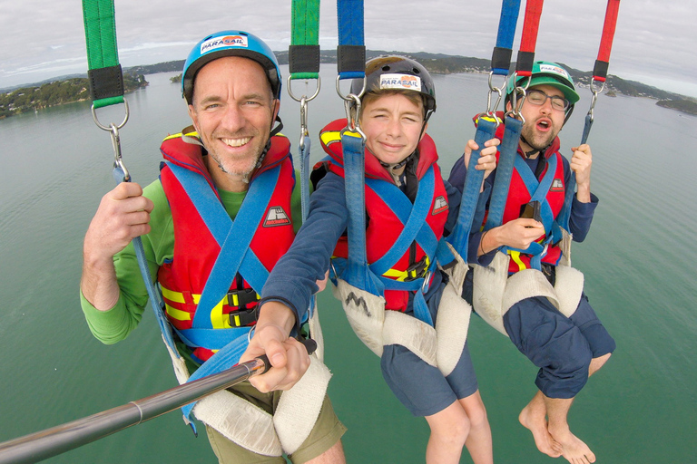 Bay of Islands: Parasail, Paihia and Russell Tandem Parasail Flight