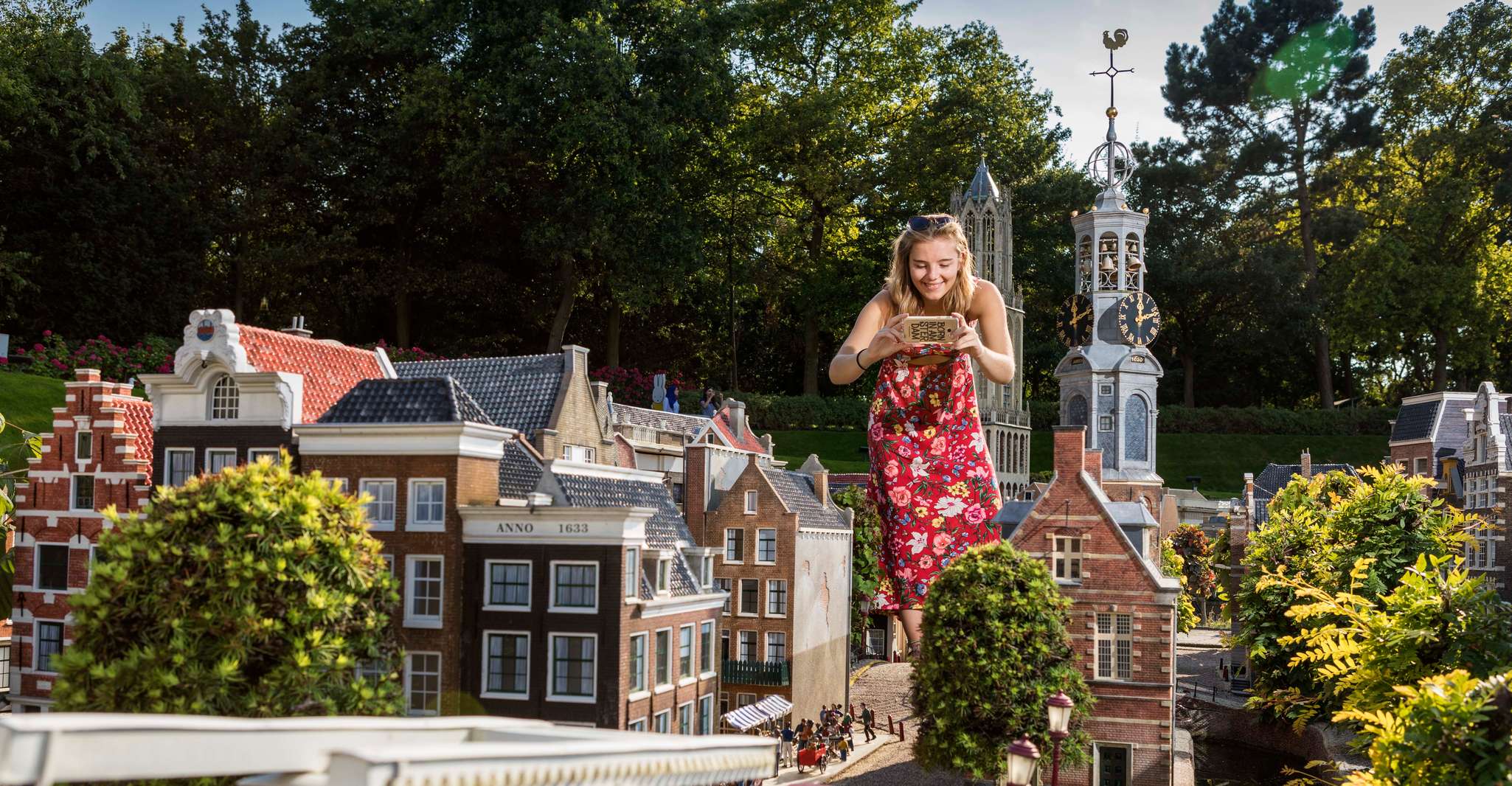 O bilhete de entrada do parque em miniatura de Haia, Madurodam - Housity