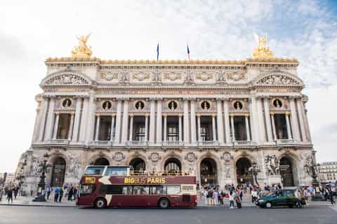 Paris: Hop-On Hop-Off-buss og Skip-the-Line til Opera Garnier