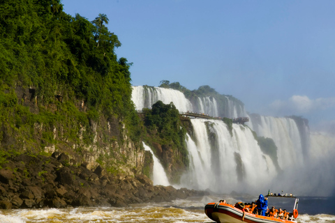 Argentina: cataratas del Iguazú y crucero Gran AventuraDesde Foz do Iguaçu: cataratas y Gran Aventura