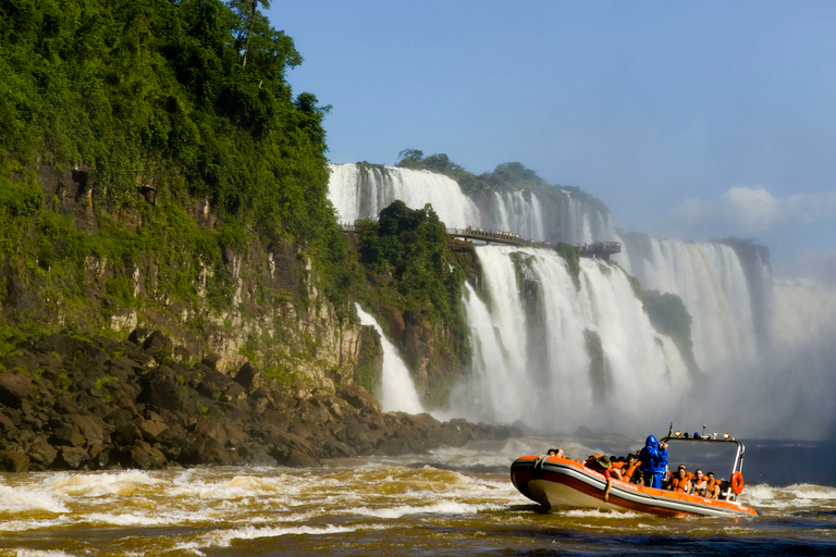 Argentina: cataratas del Iguazú y crucero Gran AventuraDesde Foz do Iguaçu: cataratas y Gran Aventura