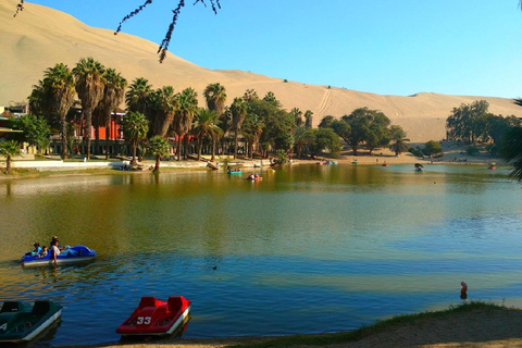 From Lima: Ballestas Islands, Winery & Huacachina Oasis Tour