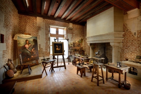 Amboise: Schloss Clos Lucé, Da Vinci Park & Museums-Ticket